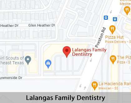 Map image for Oral Cancer Screening in Dallas, TX