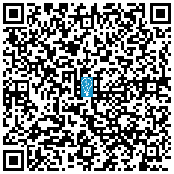 QR code image to open directions to Lalangas Family Dentistry in Dallas, TX on mobile